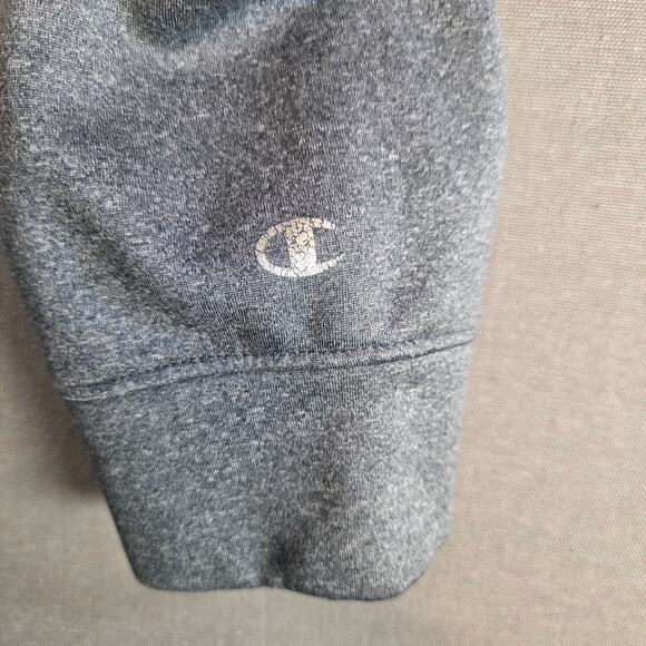 Champion Oregon Ducks Hoodie Gray Pullover Sweatshirt Men’s Size L - Picture 13 of 13